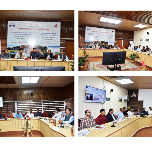 two days workshop on road safety on 30 june-1 july 2023.